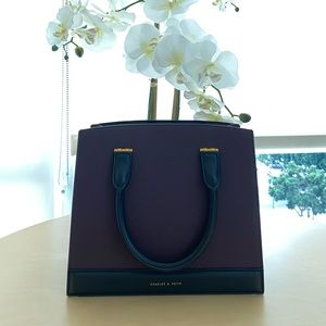 Charles & Keith bag in Prune